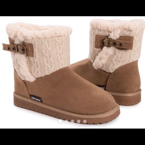 Muk Luks Women's Tan Alexa Boot